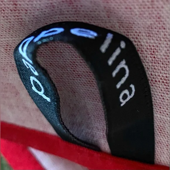 Red With White Daisy Kitchen Towel. New PAPPELINA Sweden, 24x18.5 100% Cotton - Picture 4 of 7